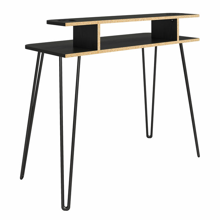 Vanity Table for Home -  Black Oak