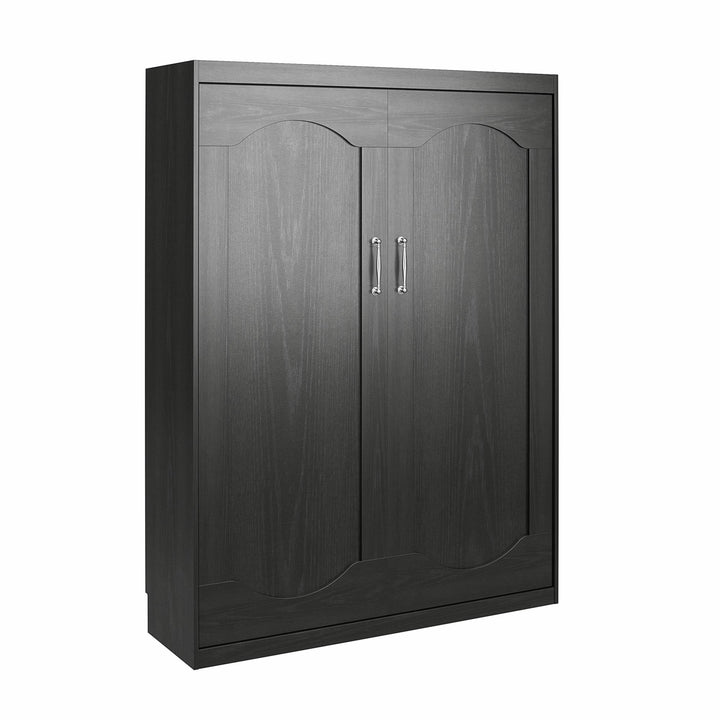 Her Majesty Full Size Murphy Bed - Black Oak - Full