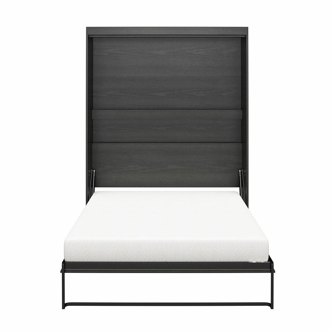 Her Majesty Murphy Bed - Black Oak - Queen