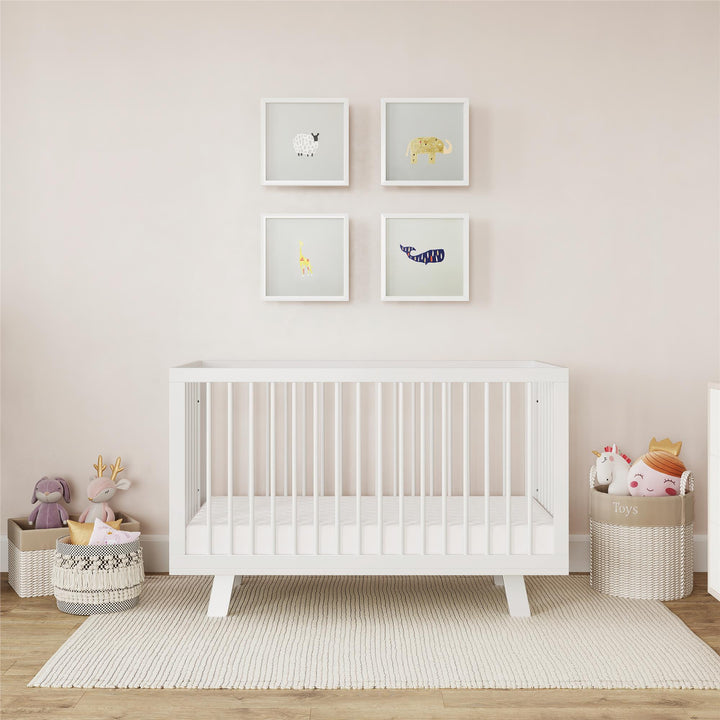 Sweet Cuddles Deluxe 5" Dual Sided 2-in-1 Antimicrobial Crib & Toddler Bed Mattress - White - Crib & Toddler Mattress