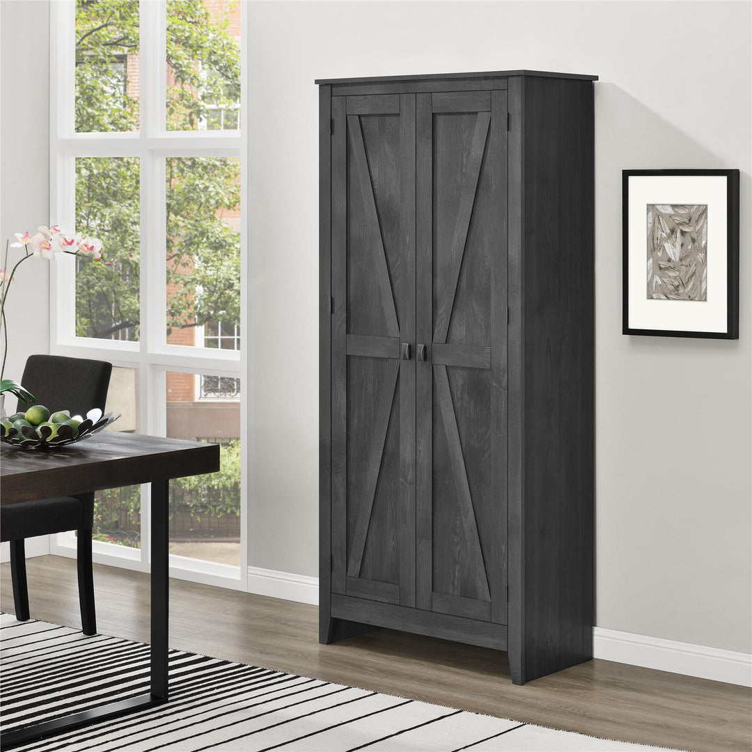 Farmington 31.5" Wide Storage Cabinet - Rustic Gray