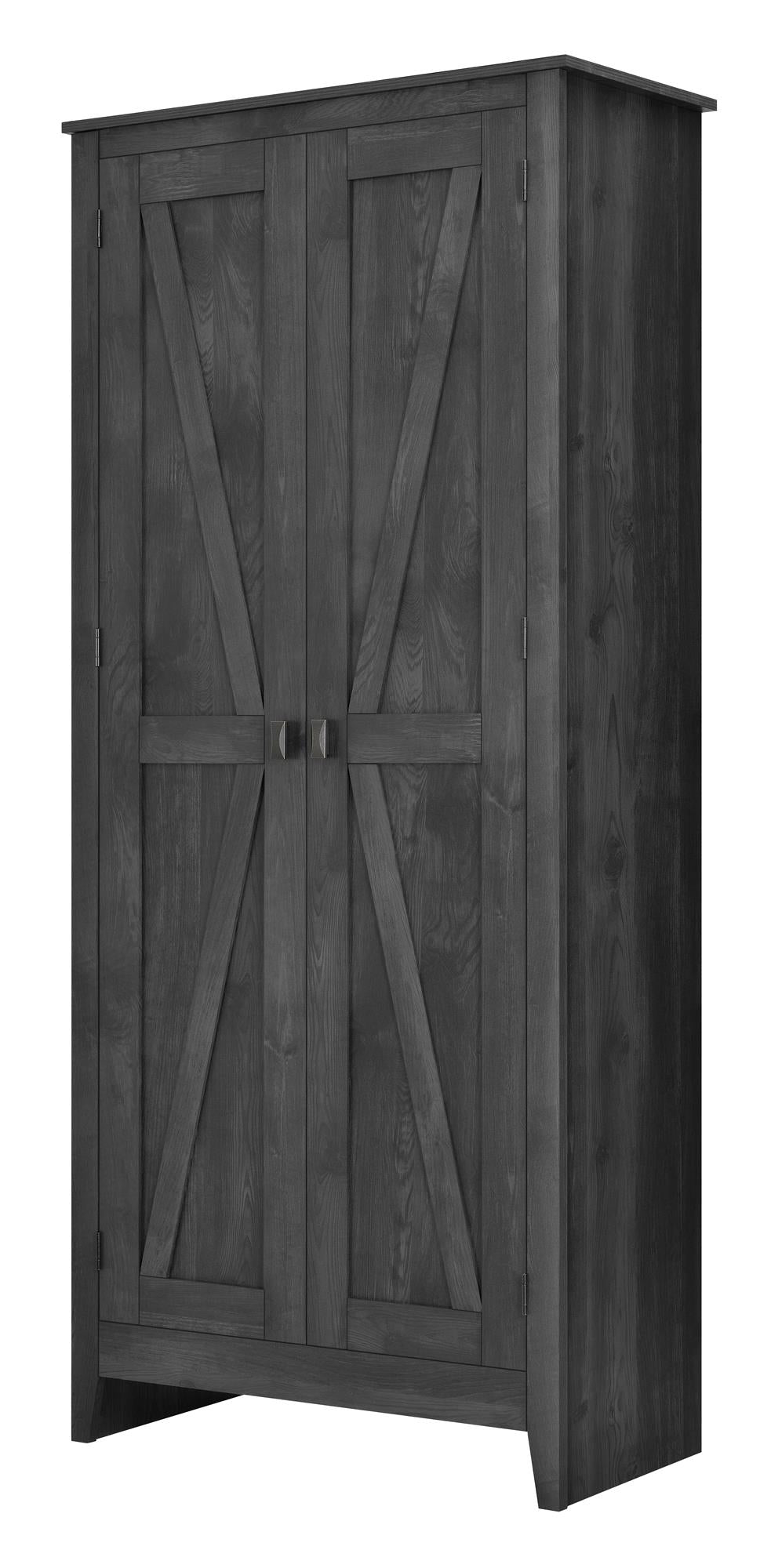 31.5 inch wide storage cabinet for any room -  Rustic Gray