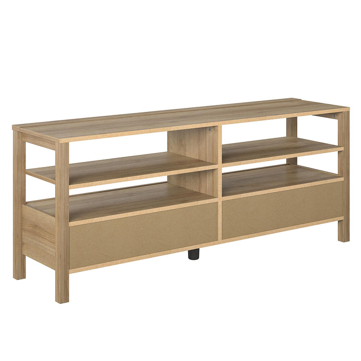 Amberly Rattan TV Stand for TVs up to 65" - Natural