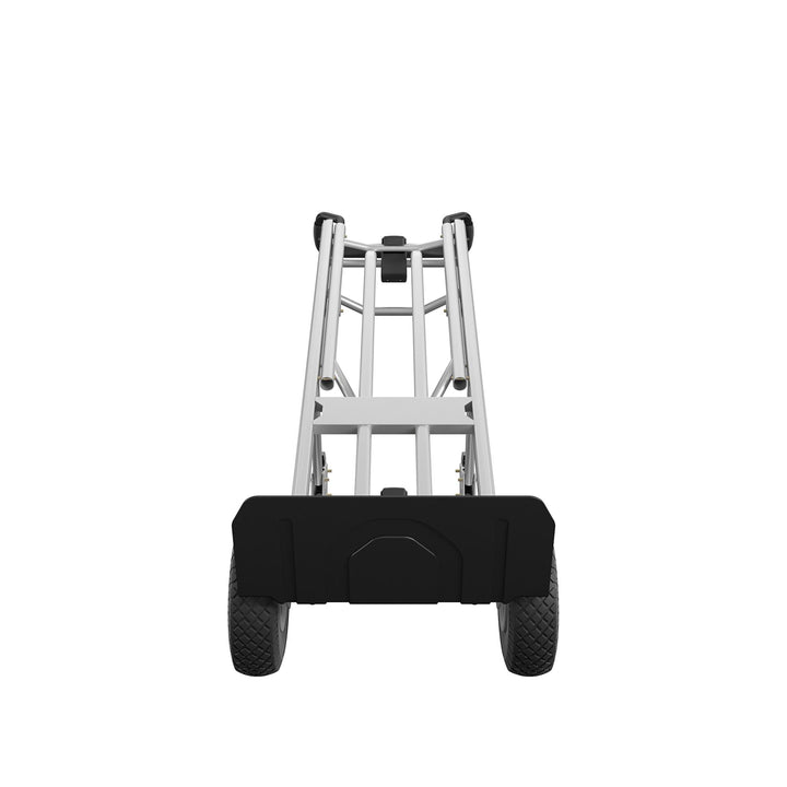 All-in-1 Tool Free Convertible Hand Truck with 4 Positions, 1000 lb Capacity - Black - 1-Pack