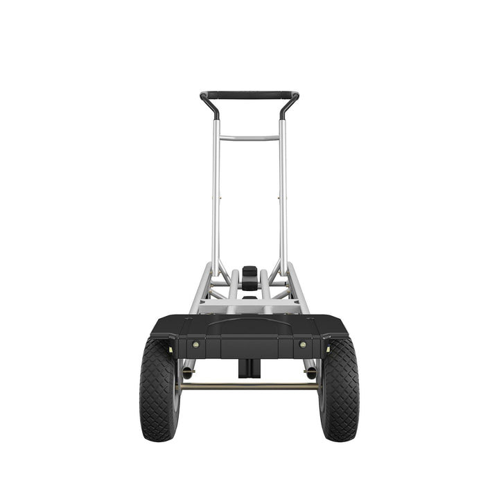 All-in-1 Tool Free Convertible Hand Truck with 4 Positions, 1000 lb Capacity - Black - 1-Pack