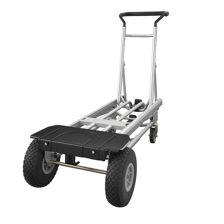 All-in-1 Tool Free Convertible Hand Truck with 4 Positions, 1000 lb Capacity - Black - 1-Pack