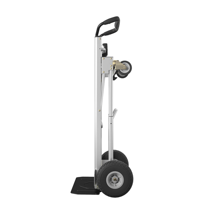 All-in-1 Tool Free Convertible Hand Truck with 4 Positions, 1000 lb Capacity - Black - 1-Pack