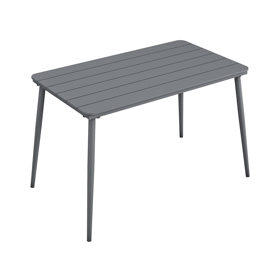  Weatherproof rectangular table - Charcoal - 1-Pack