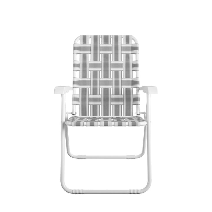 folding chairs for beach - Gray