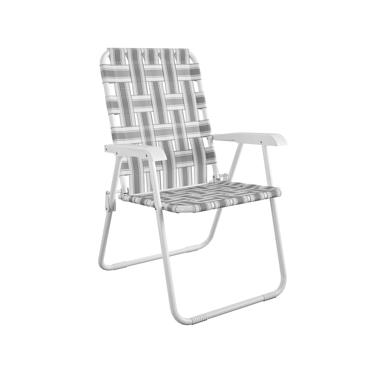 patio folding chairs - Gray