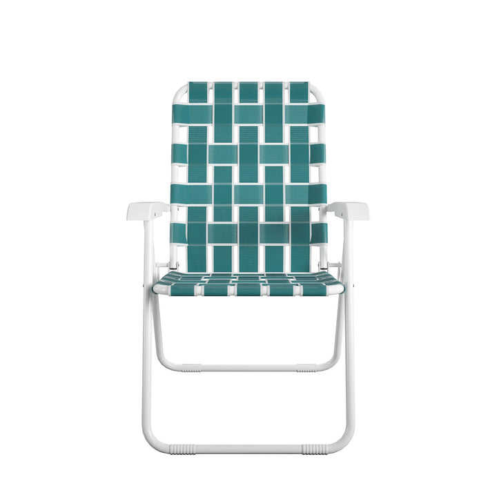 folding chairs for beach - Teal