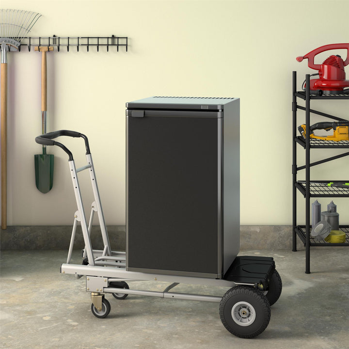 All-in-1 Tool Free Convertible Hand Truck with 4 Positions, 1000 lb Capacity - Black - 1-Pack