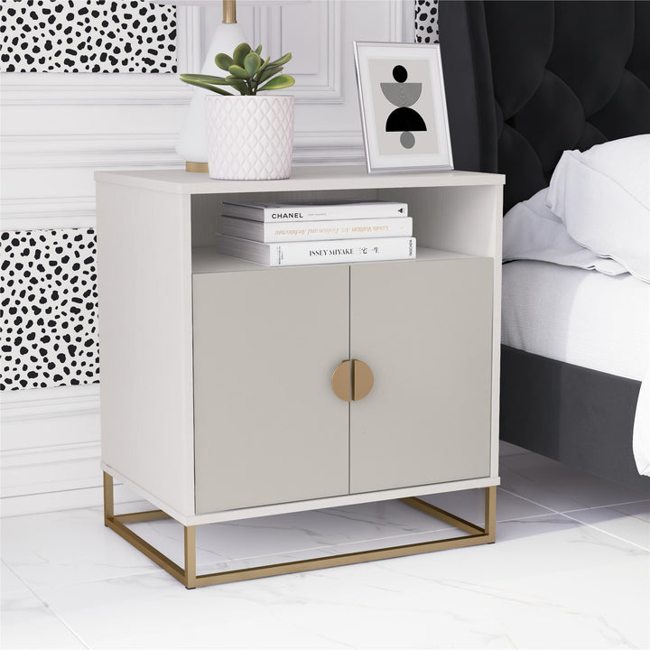 Modern design accent cabinet for contemporary homes - White