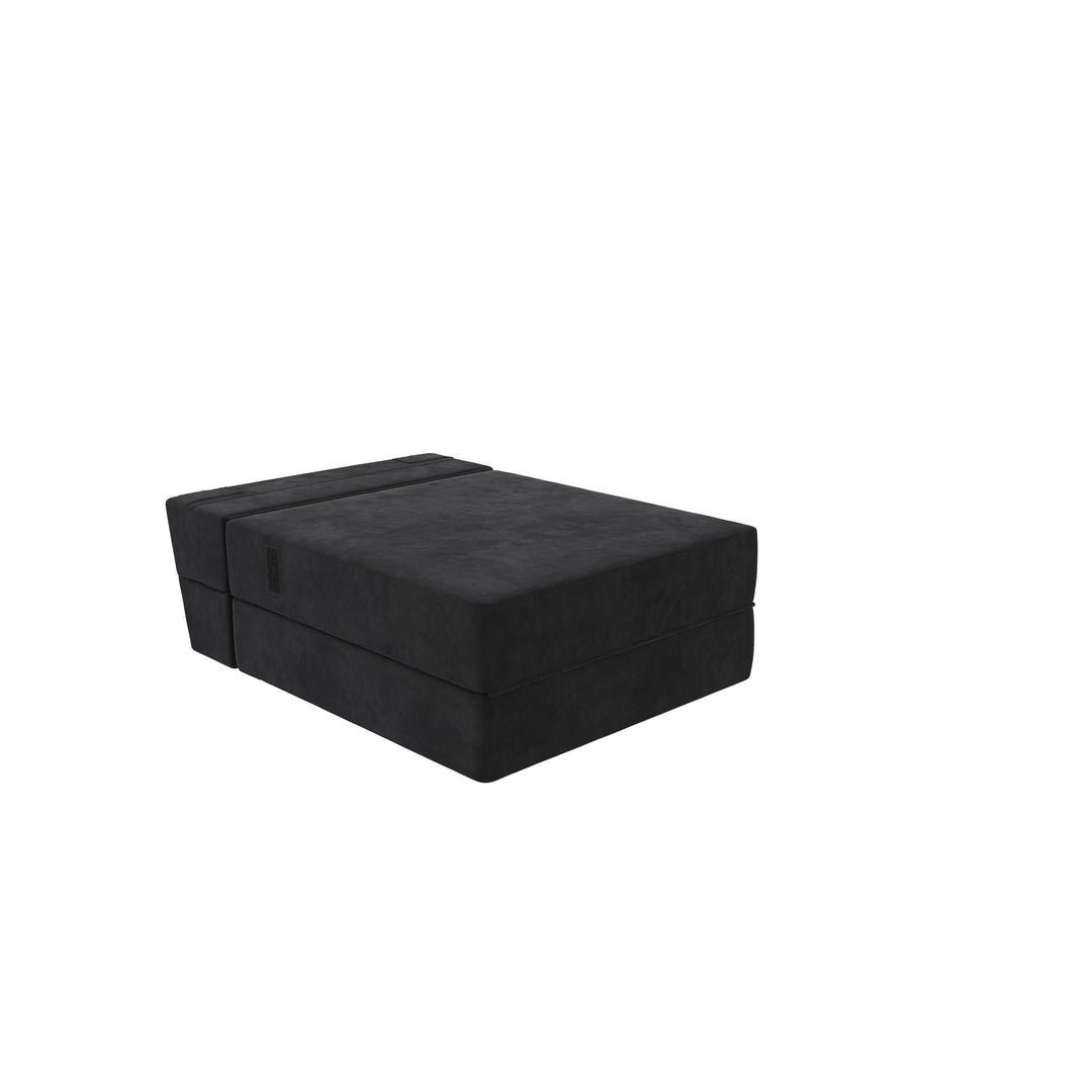 The Flower Modular Chair and Lounger Bed with 5-in-1 Design - Black