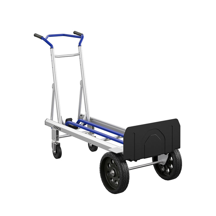 Next Gen 3-in-1 Folding Toe Plate Hand Truck, 800/1000 lb - Blue - 1-Pack
