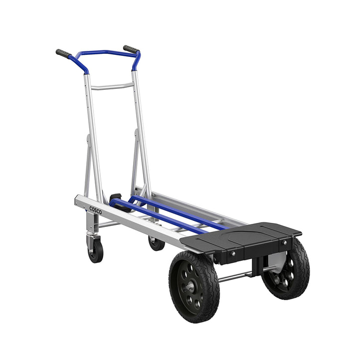 Next Gen 3-in-1 Folding Toe Plate Hand Truck, 800/1000 lb - Blue - 1-Pack