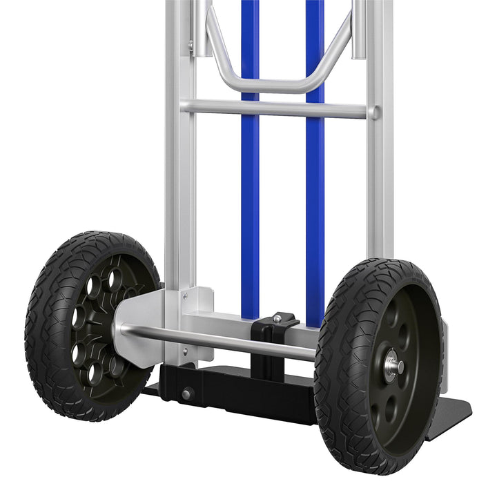 Next Gen 3-in-1 Folding Toe Plate Hand Truck, 800/1000 lb - Blue - 1-Pack