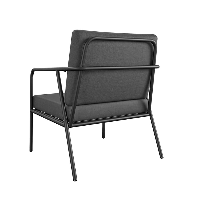 Outdoor Lounge Armchairs - Dark Gray