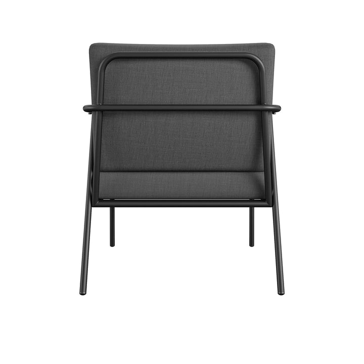 Set of 2 lounge armchairs - Dark Gray