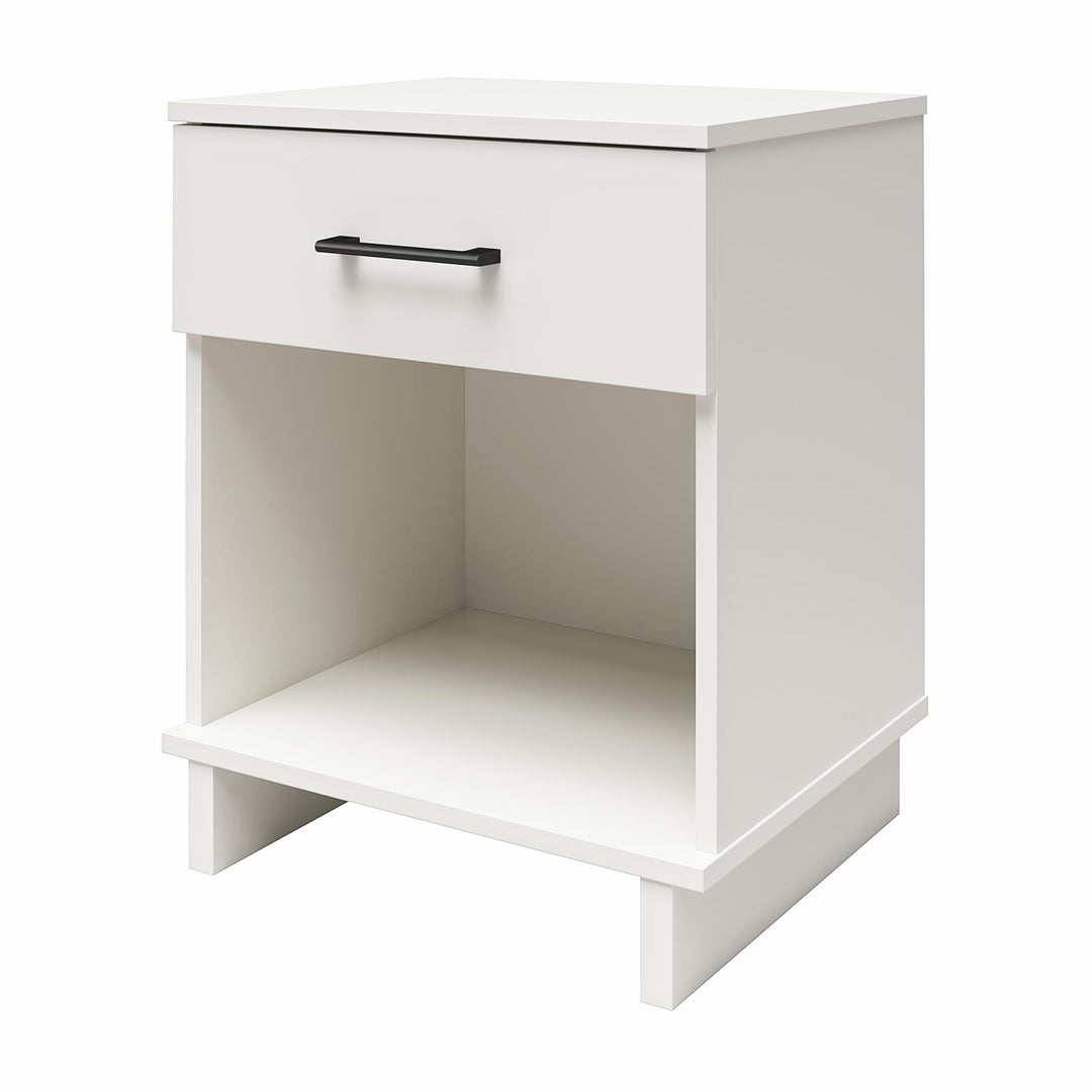 Southlander 1 Drawer Nightstand - White
