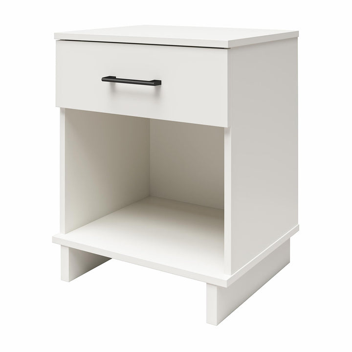 Southlander 1 Drawer Nightstand - White