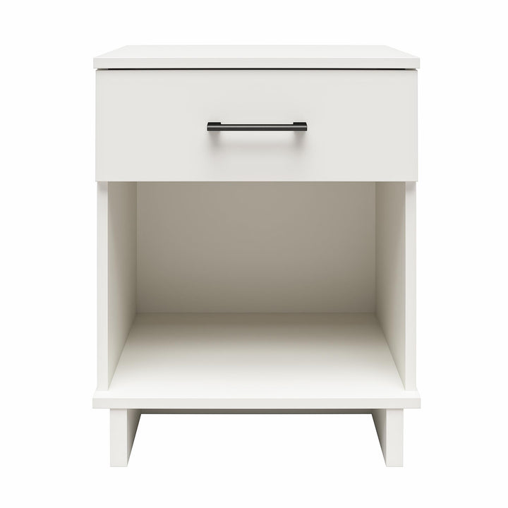 Southlander 1 Drawer Nightstand  -  White