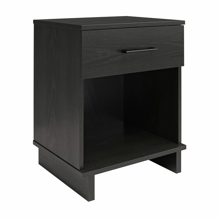 Southlander 1 Drawer Nightstand - Black Oak