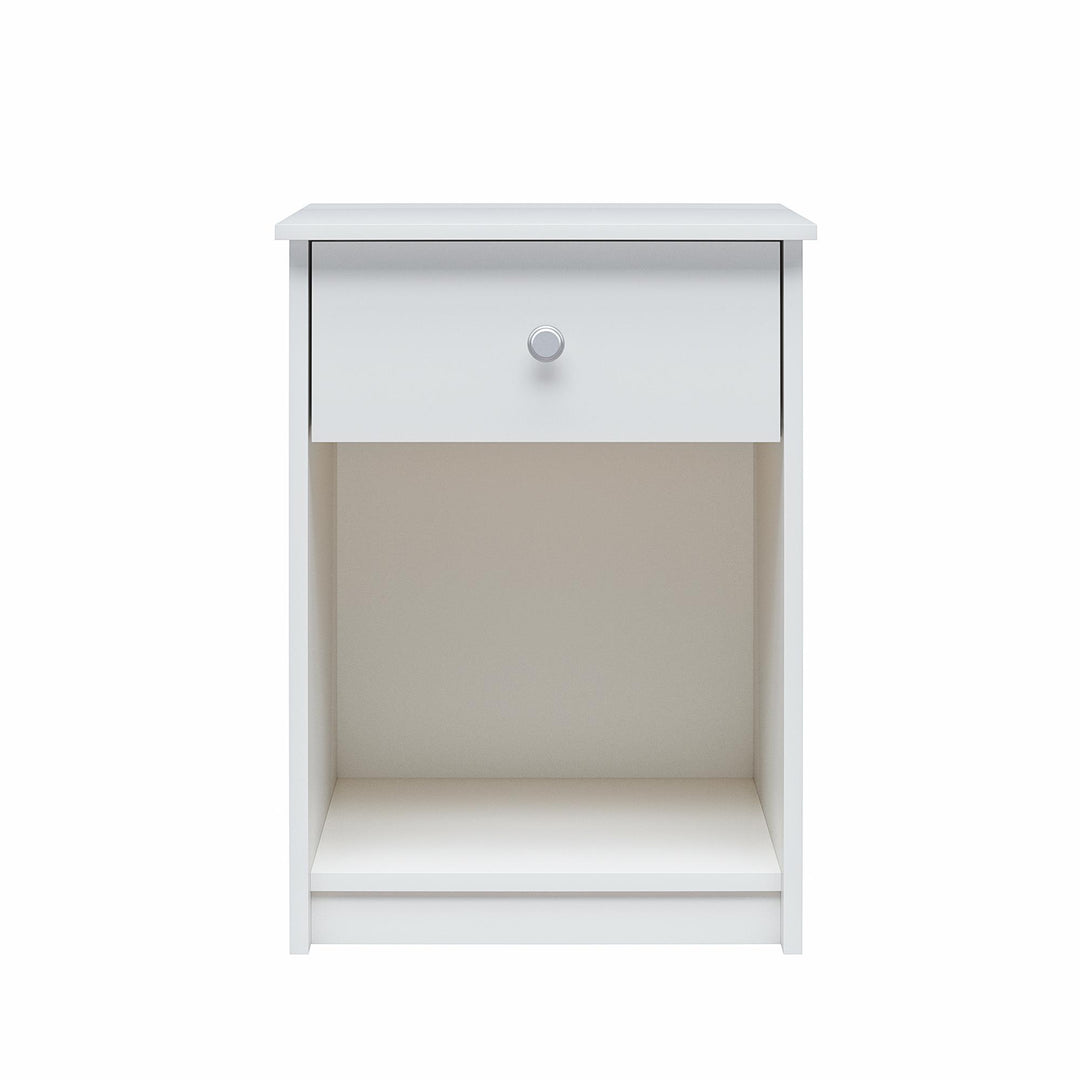 Ellison Nightstand with Drawer - White