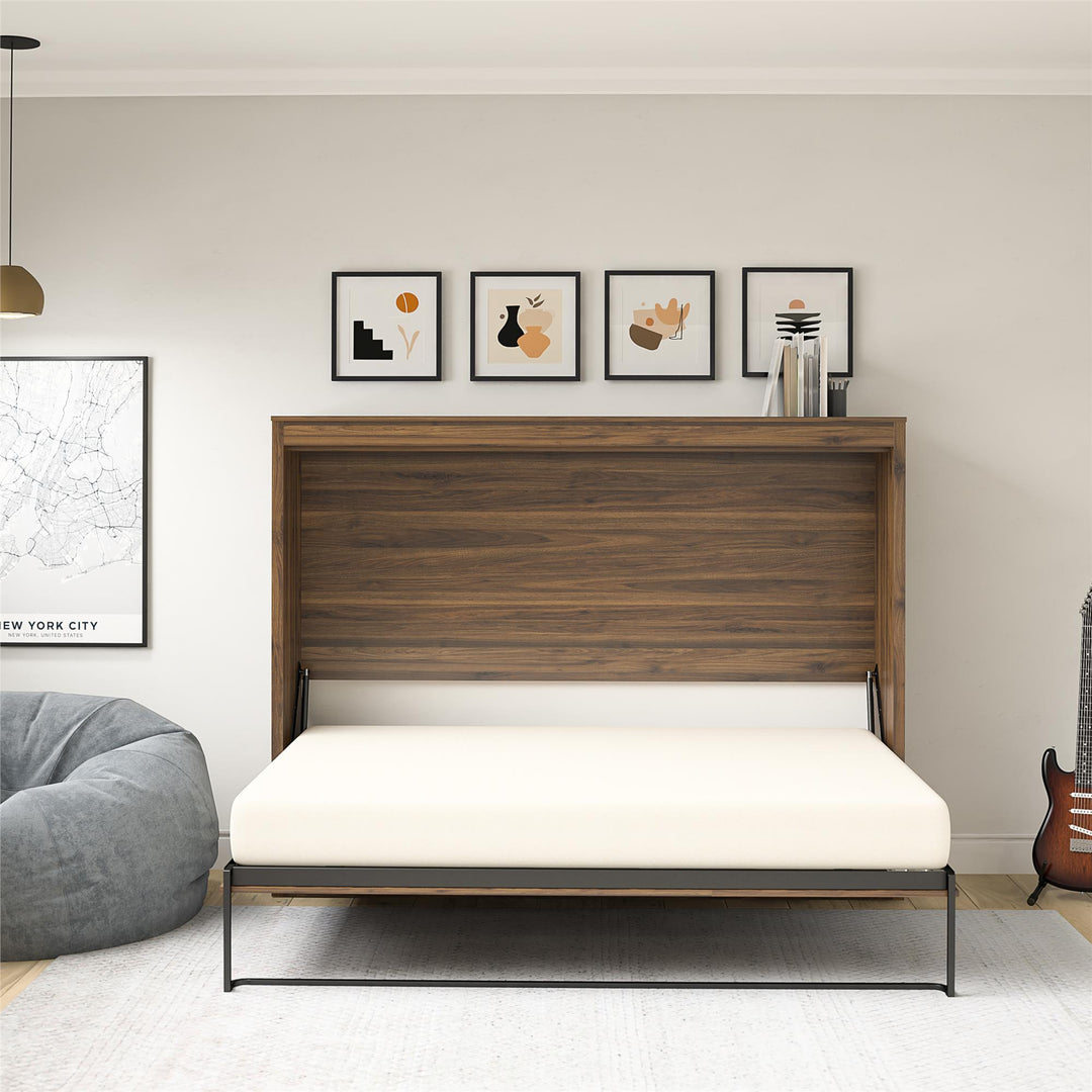 Paramount Full Size Murphy Daybed with Metal Folding Mechanism - Columbia Walnut