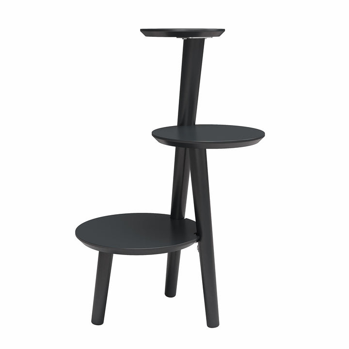 Brittany 3-Tier Plant Stand -  Black