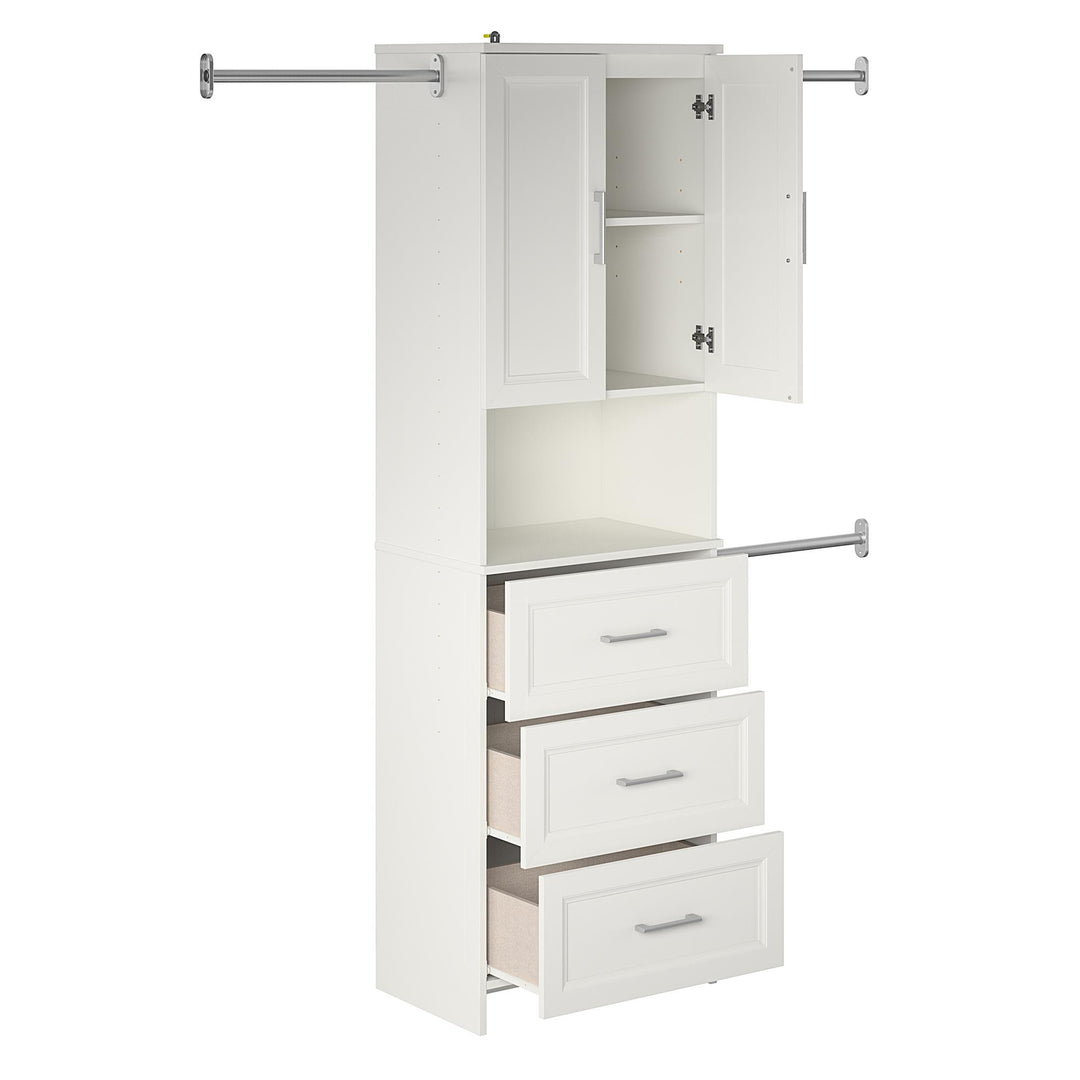 SuiteSymphony 23.7 Shelving - Set of 2, Pure White