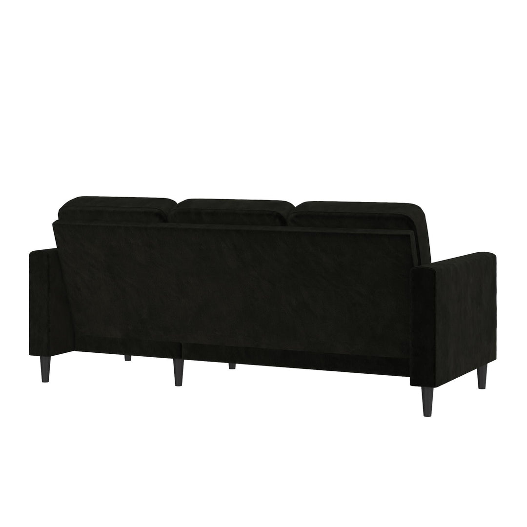 Strummer Reversible Sectional Sofa Couch - Black