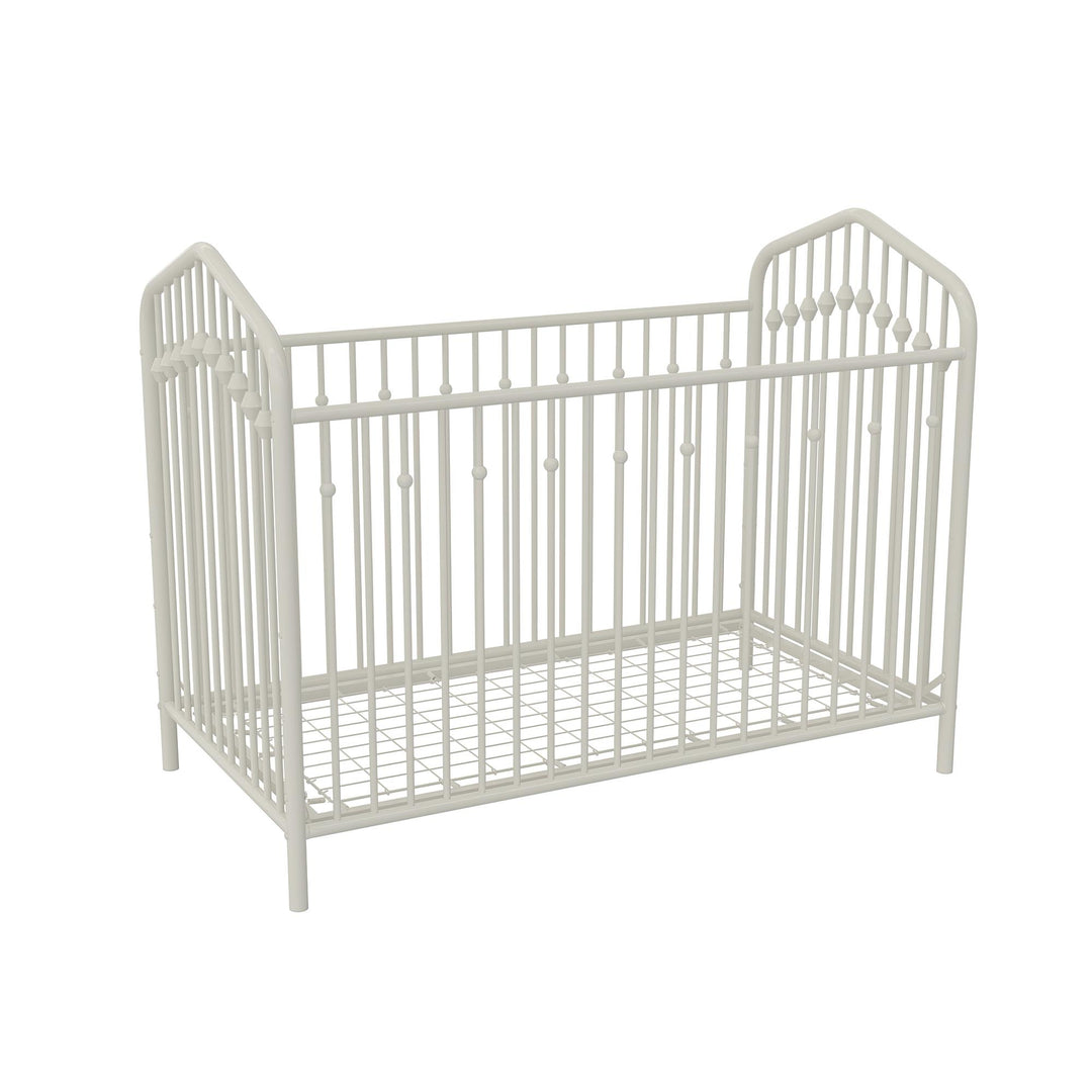 Bushwick Metal Crib - Off White