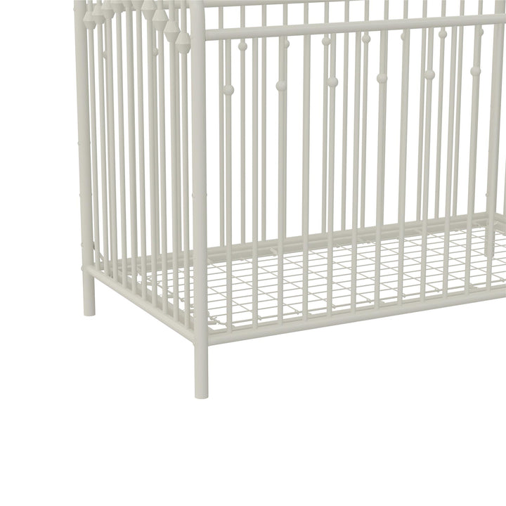 Bushwick Metal Crib - Off White