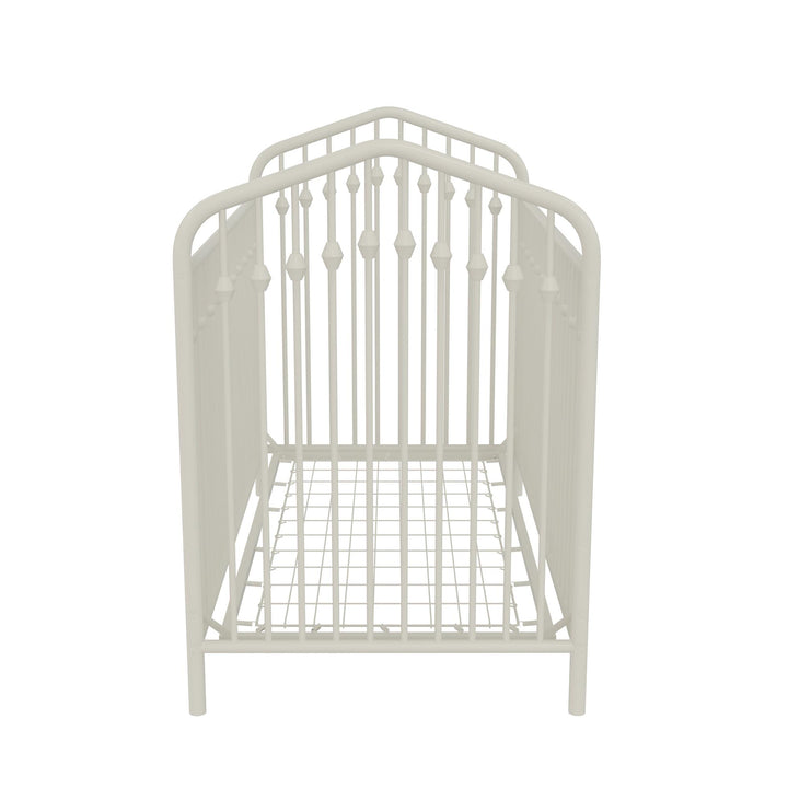 Bushwick Metal Crib - Off White