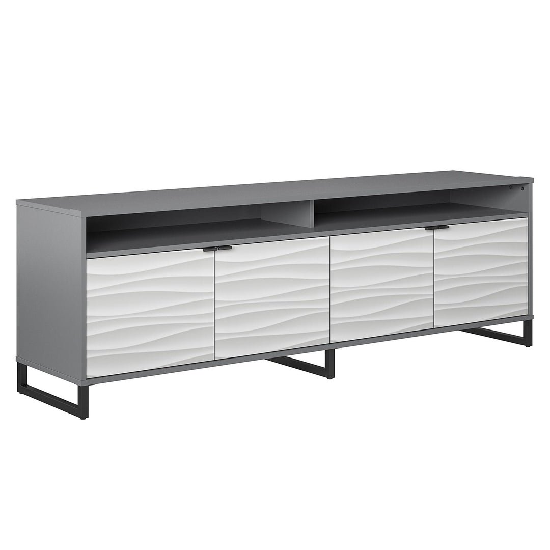 Media console for TVs up to 85" - Graphite
