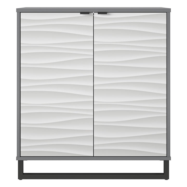 Monterey Two-Door Accent Cabinet - Graphite