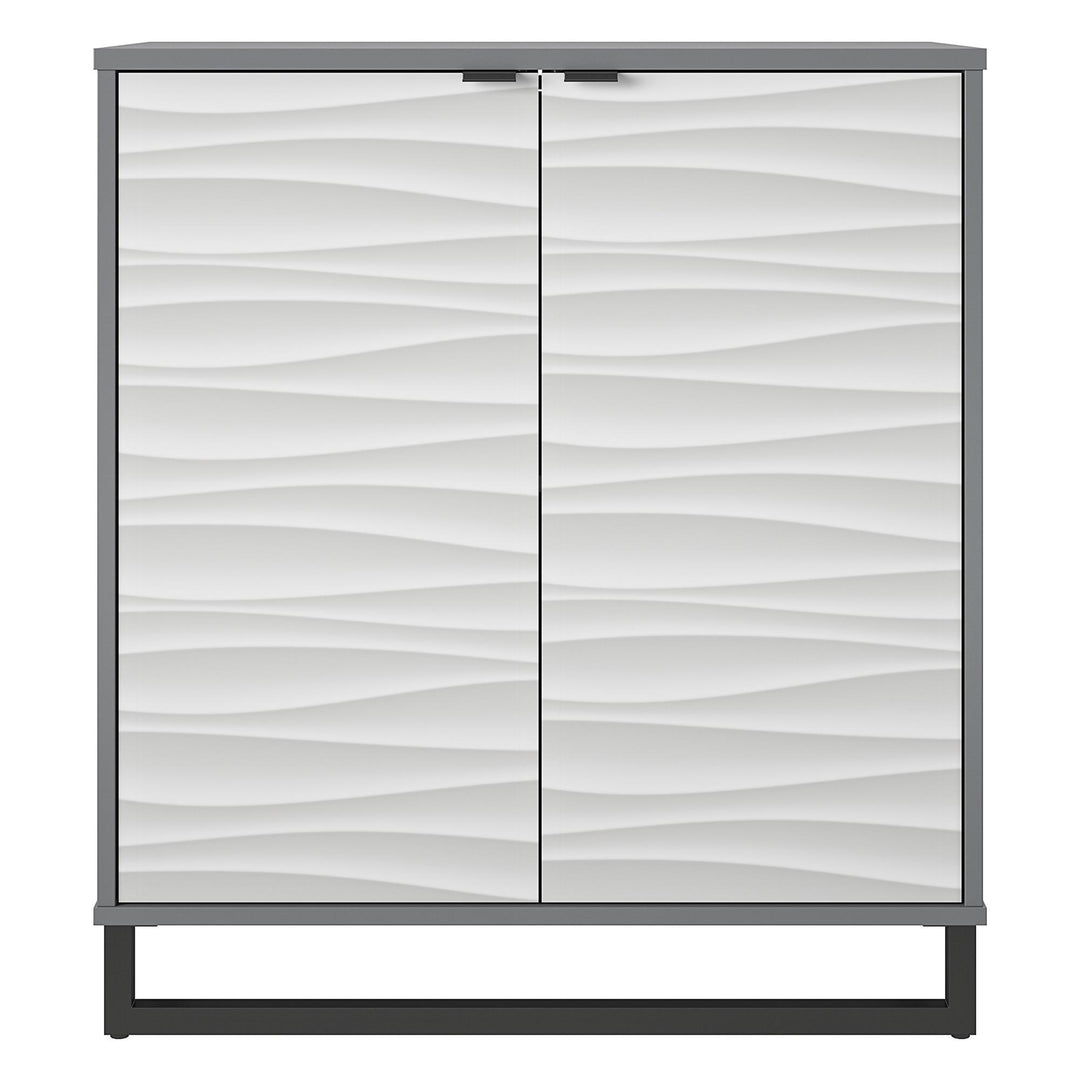 Monterey Two-Door Accent Cabinet - Graphite