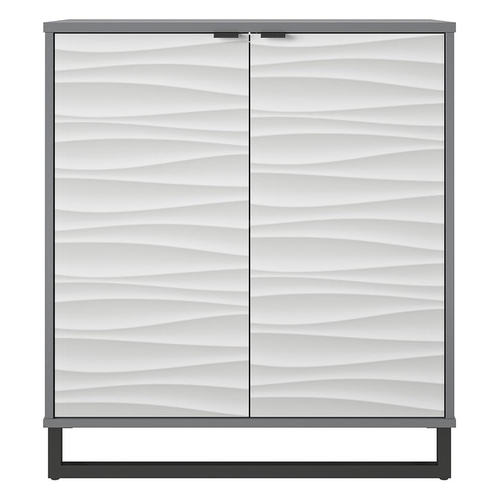 Monterey Two-Door Accent Cabinet - Graphite