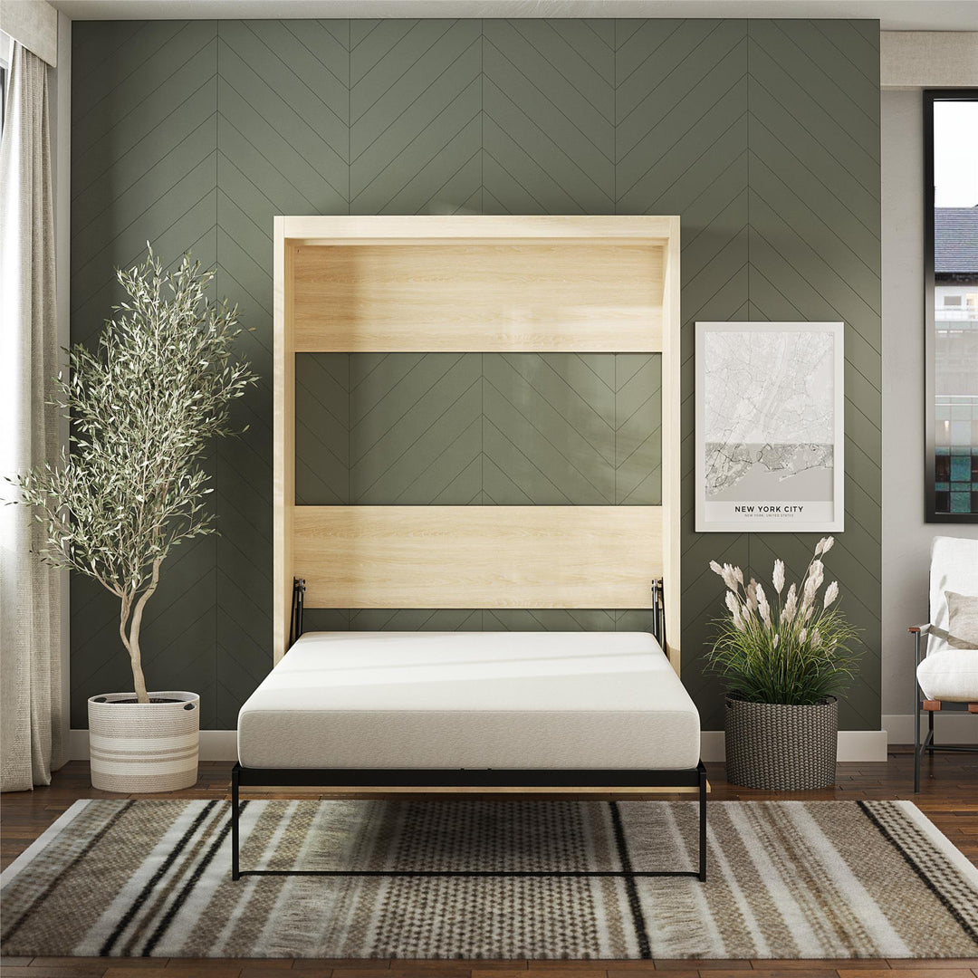 Paramount Full Size Wall Bed - Monterey Oak - Full