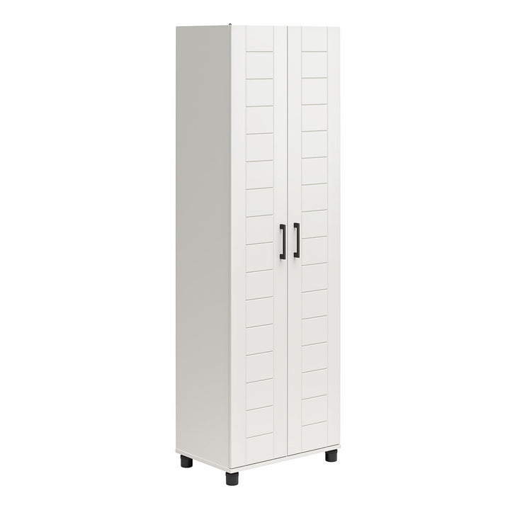 European Hinge Stylish Cabinet - white