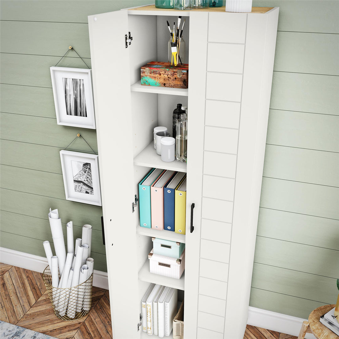 Linley Engineered Wood Cabinet - white