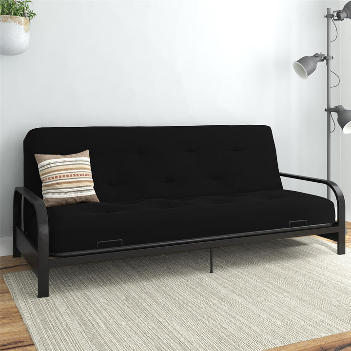 8" coil futon mattress - Black - Full