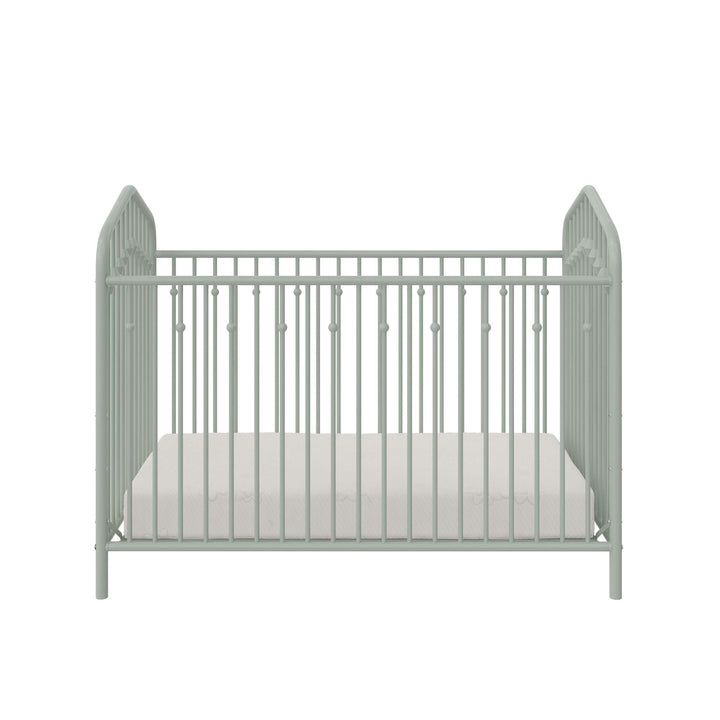 Bushwick Metal Crib - Sage