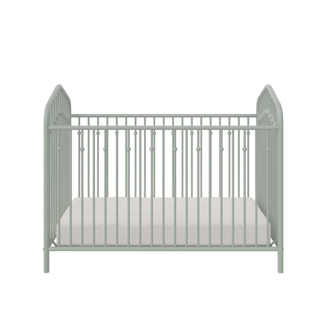 Bushwick Metal Crib - Sage