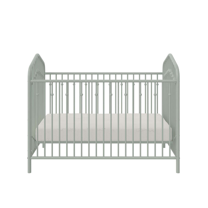 Bushwick Metal Crib - Sage