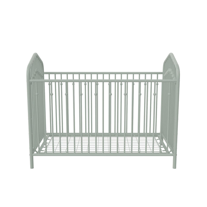 Bushwick Metal Crib - Sage