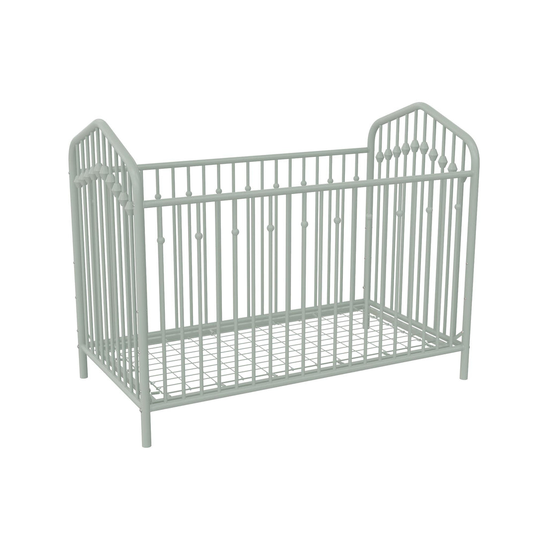 Bushwick Metal Crib - Sage