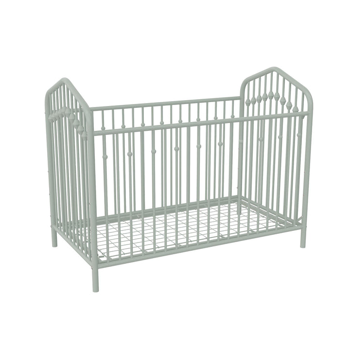 Bushwick Metal Crib - Sage