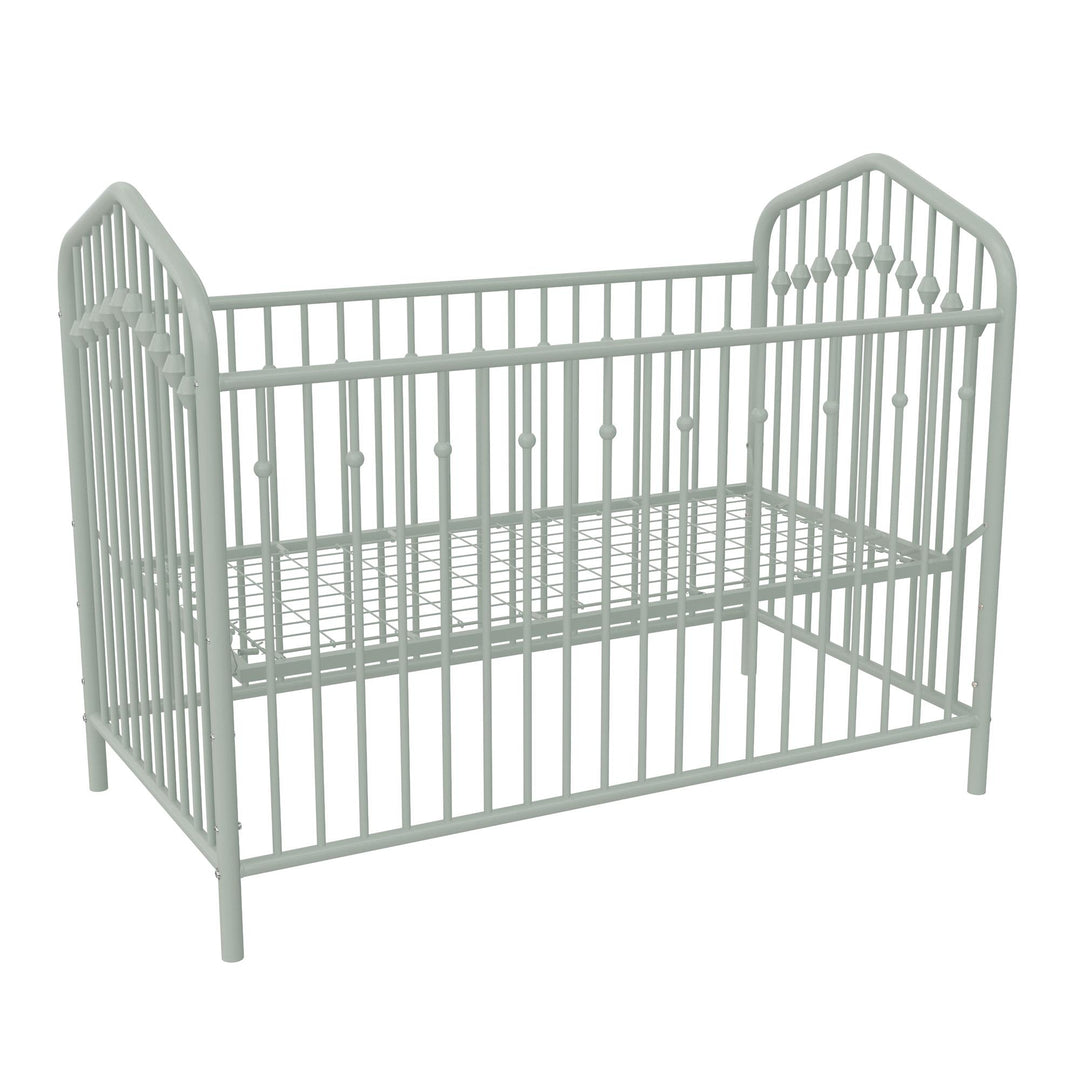 Bushwick Metal Crib - Sage